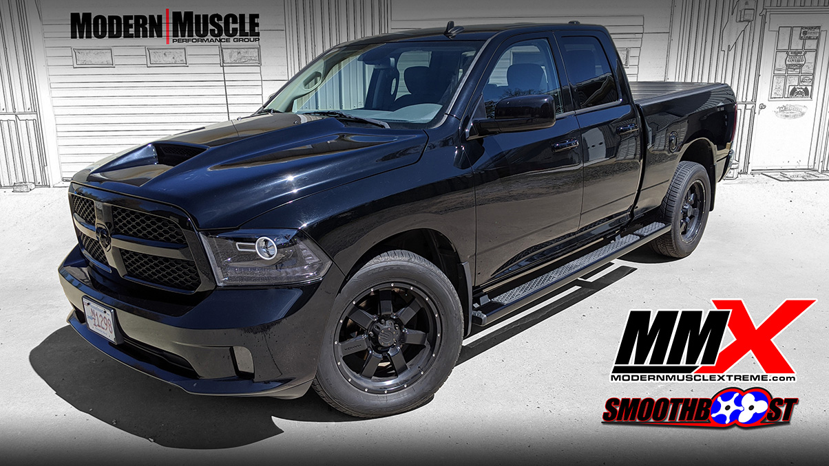 426 HEMI Hellcat Supercharged 2013 RAM 1500 Truck Build by MMX / ModernMuscleXtreme.com