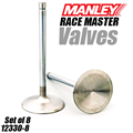 Manley Race Master Valves (Set of 8) 12330-8 by Manley Racing